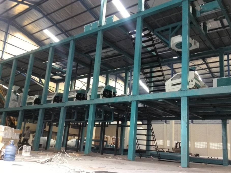 Storeyed Chassis Flour Mill