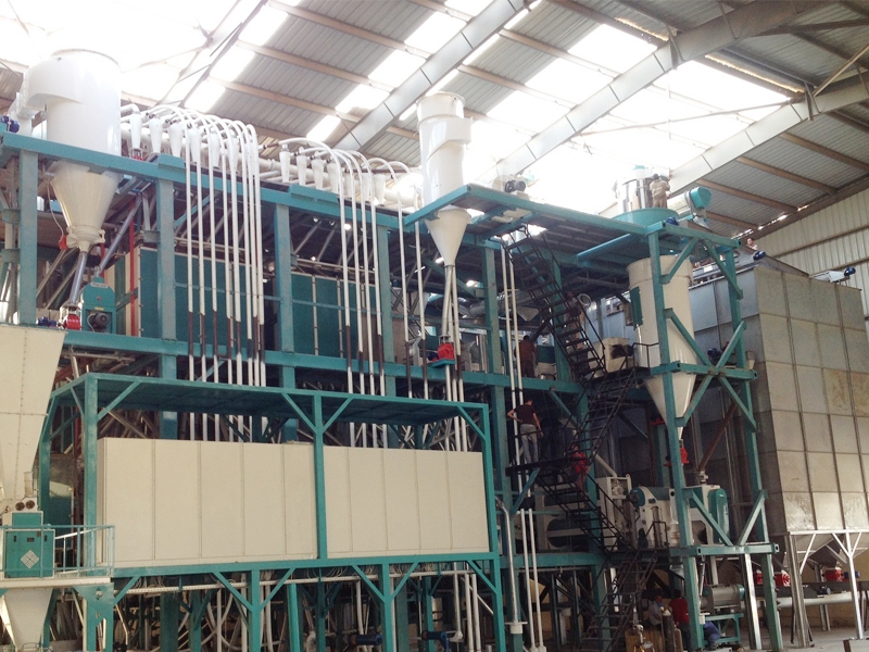 Storeyed Chassis Flour Mill